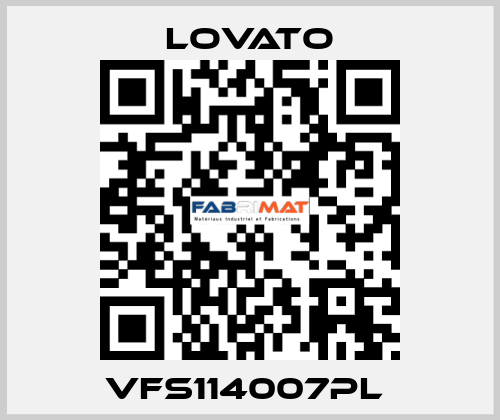 VFS114007PL  Lovato