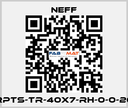 TGS-RPTS-Tr-40x7-RH-0-0-2000-0 Neff