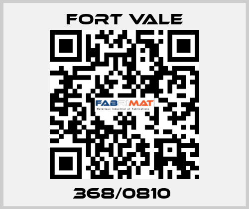 368/0810  Fort Vale