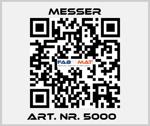 Art. Nr. 5000   Messer