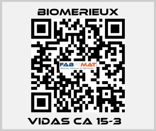 VIDAS CA 15-3   Biomerieux