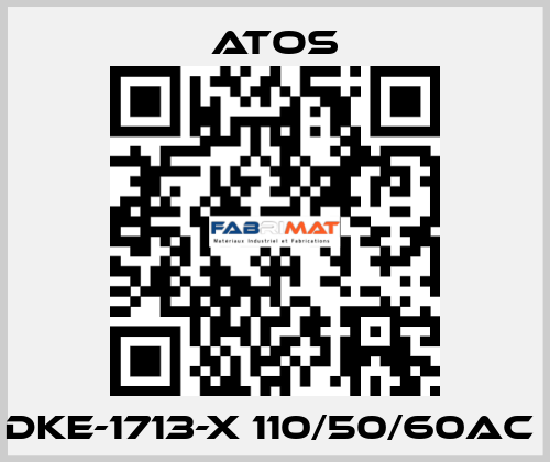 DKE-1713-X 110/50/60AC  Atos