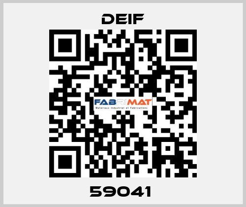 59041  Deif