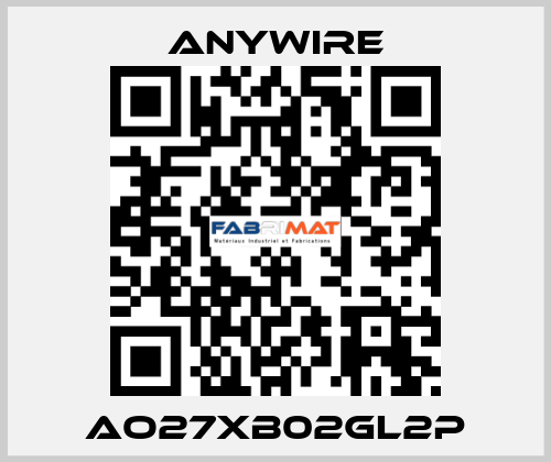 AO27XB02GL2P Anywire