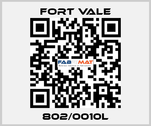 802/0010L Fort Vale