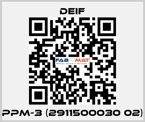 PPM-3 (2911500030 02) Deif