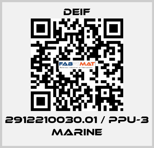 2912210030.01 / PPU-3 Marine Deif