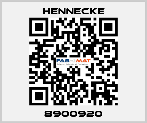 8900920 Hennecke