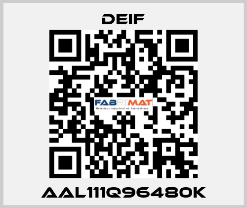 AAL111Q96480K Deif