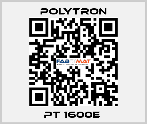 PT 1600E  Polytron