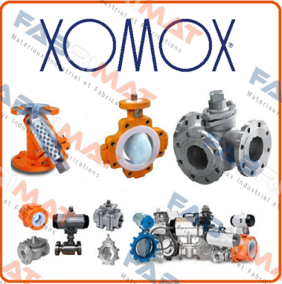 XLB DN200 - CHOPPER VALVE, ACTUATOR AND TWO MICROS Xomox