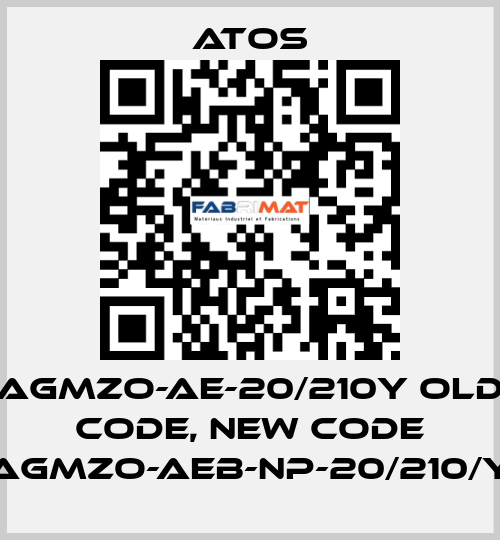 AGMZO-AE-20/210Y old code, new code AGMZO-AEB-NP-20/210/Y Atos