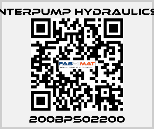 200BPS02200 Interpump hydraulics