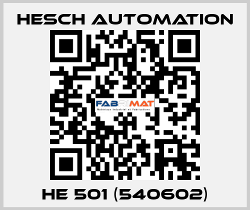 HE 501 (540602) Hesch Automation