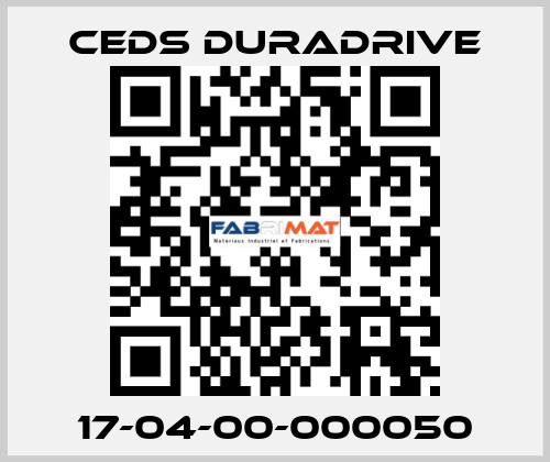 17-04-00-000050 Ceds Duradrive