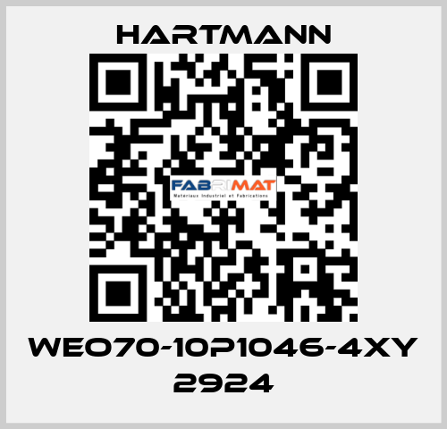 WEO70-10P1046-4XY 2924 Hartmann