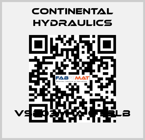 VSD03M 1A G 33LB Continental Hydraulics