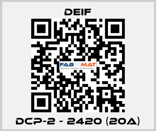 DCP-2 - 2420 (20A) Deif