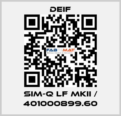 SIM-Q LF MKII / 401000899.60 Deif