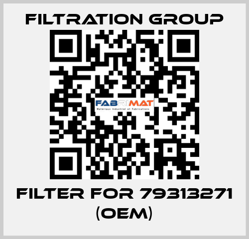 Filter for 79313271 (OEM) Filtration Group