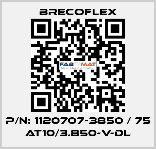 P/N: 1120707-3850 / 75 AT10/3.850-V-DL Brecoflex