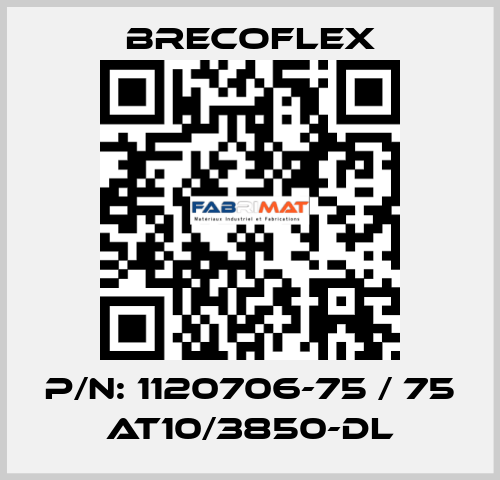 P/N: 1120706-75 / 75 AT10/3850-DL Brecoflex