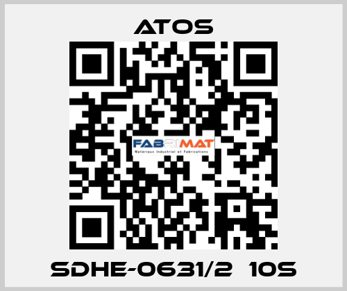 SDHE-0631/2  10S Atos