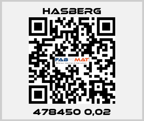 478450 0,02 Hasberg