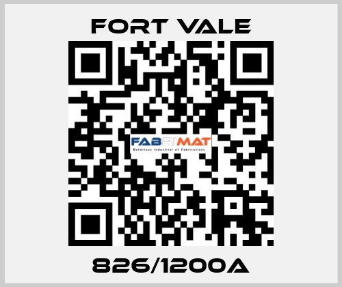 826/1200A Fort Vale