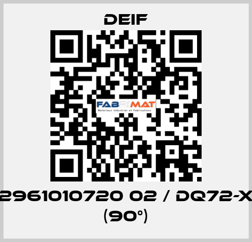 2961010720 02 / DQ72-x (90°) Deif