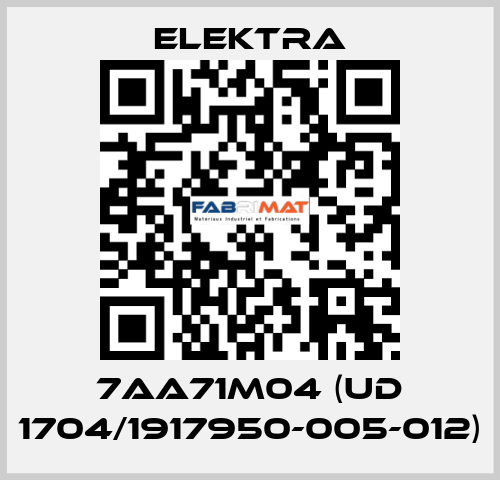 7AA71M04 (UD 1704/1917950-005-012) ELEKTRA