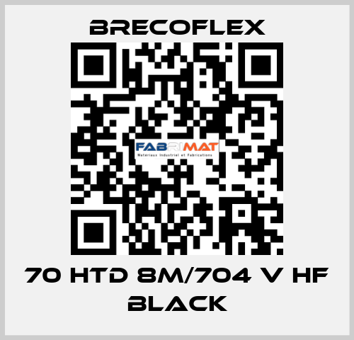 70 HTD 8M/704 V HF Black Brecoflex