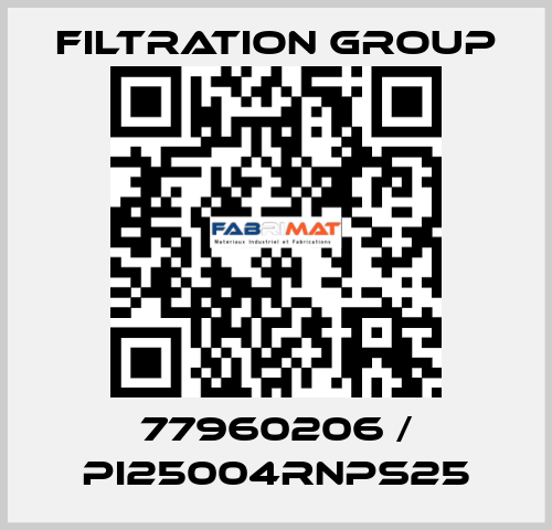 77960206 / PI25004RNPS25 Filtration Group