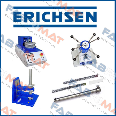 Manufacturer certificate Erichsen