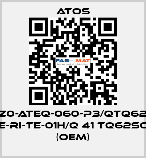 DHZ0-ATEQ-060-P3/QTQ62SC E-RI-TE-01H/Q 41 TQ62SC (OEM) Atos