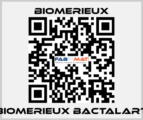 Biomerieux bactalart Biomerieux