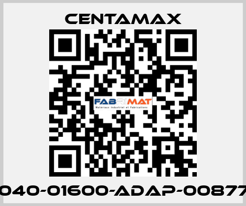 0040-01600-ADAP-008777 CENTAMAX