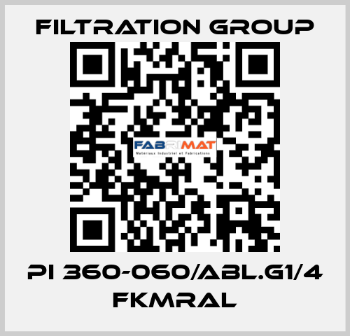 PI 360-060/ABL.G1/4 FKMRAL Filtration Group