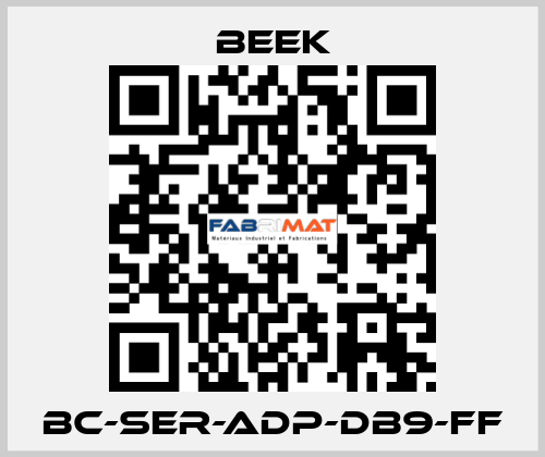 BC-SER-ADP-DB9-FF Beek