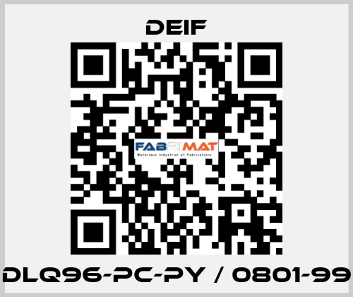 DLQ96-pc-PY / 0801-99 Deif