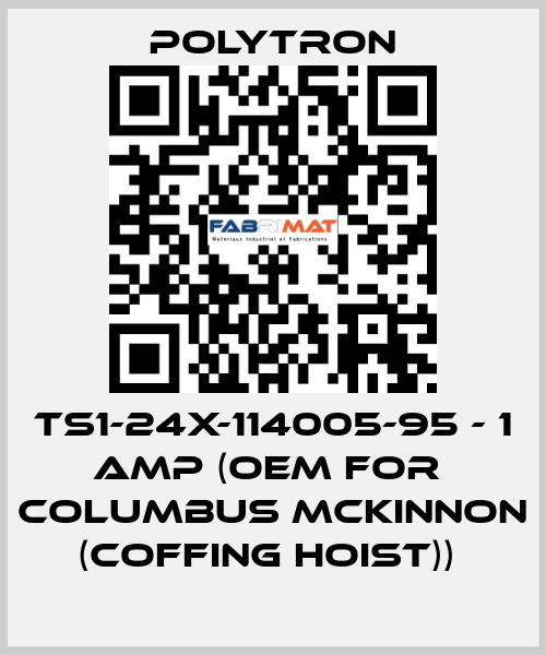 TS1-24X-114005-95 - 1 AMP (OEM for  Columbus McKinnon (Coffing Hoist))  Polytron