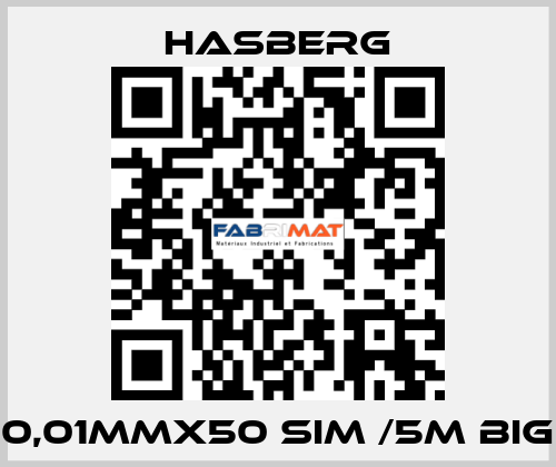 0,01MMX50 SIM /5M BIG Hasberg