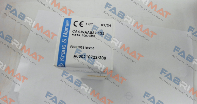 70077801- CA4.WAA027.FS2 Kraus & Naimer