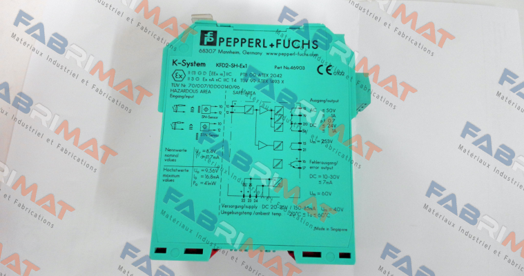 p/n: 046903, Type: KFD2-SH-EX1 Pepperl-Fuchs