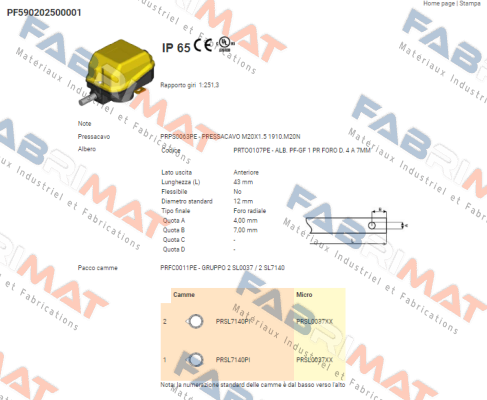 PF590202500001 Ter Tecno Elettrica Ravasi