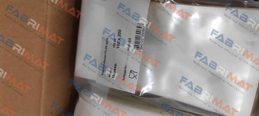 PA/PE sealed edge bag - 100 x 200 mm; 90 µm Audion Elektro