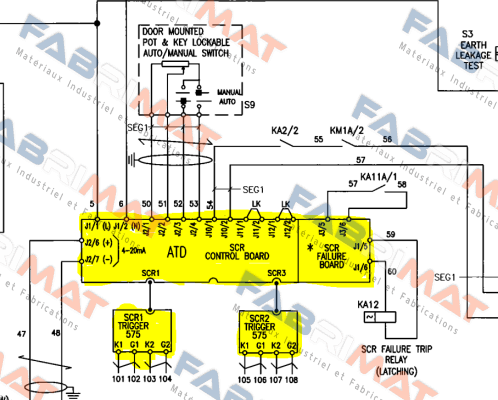 0135-28096 (DIGITAL SCR KIT (480v)) Chromalox