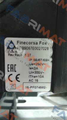 PFB9067E0027028 TER FINECORSA FOX