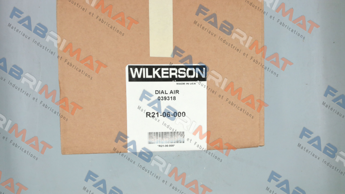 R21-06-000   Dial Air Regulator Wilkerson