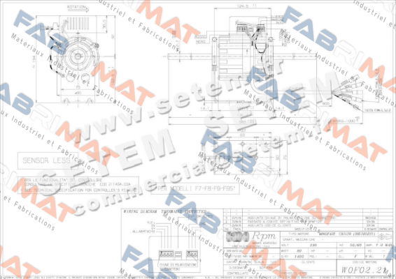 W0F0221 RPM - Motori elettrici